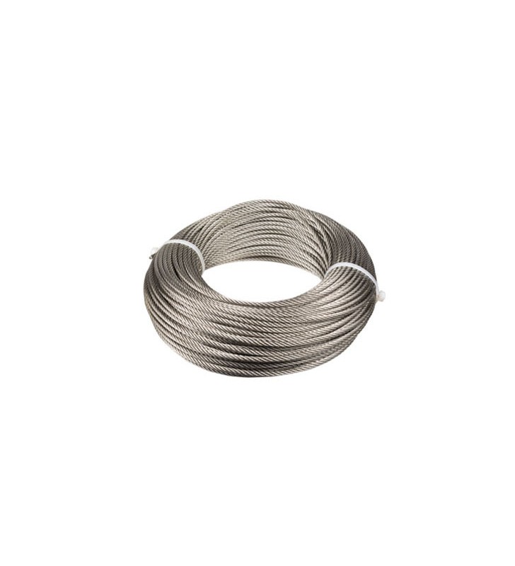 Cable de acero inoxidable 7×7+0