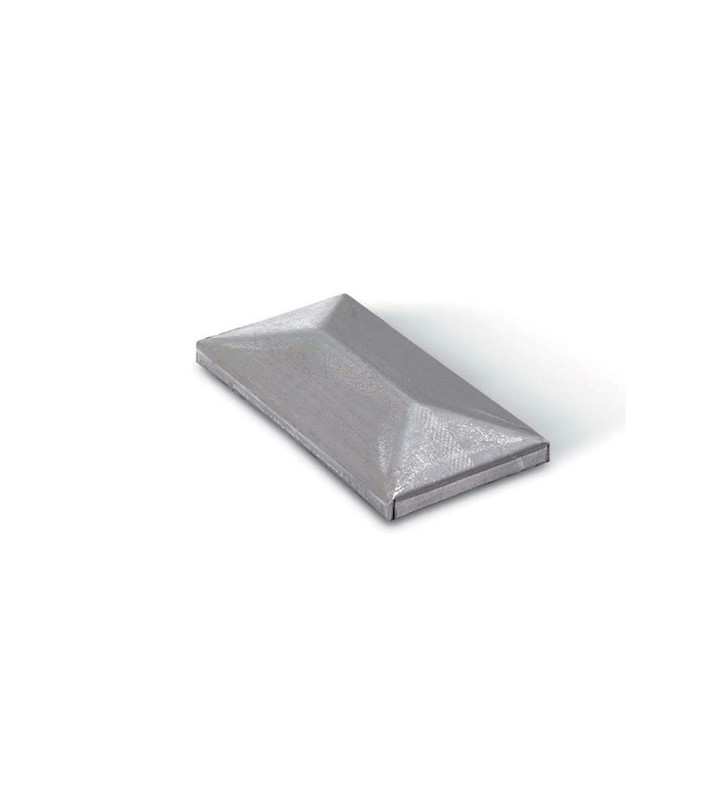 Tapa superior rectangular cincada o no cincada