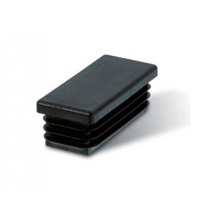 Contera rectangular de plástico