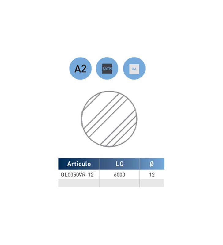 Varilla calibrada redonda de acero inoxidable Varilla calibrada redonda de acero inoxidable